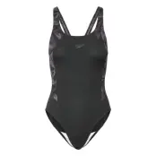 Speedo Womens Hyper Boom Splice Muscleback Svart