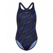 Speedo Womens Hyperboom Allover Medalist Svart