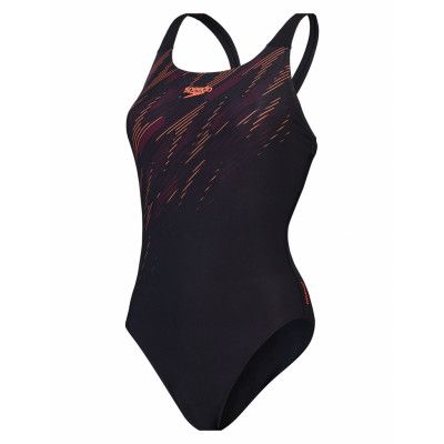 Speedo Womens Hyperboom Placement Muscleback Svart