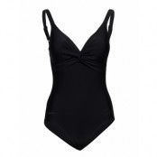 Womens Shaping Brigitte 1 Piece Sport Swimsuits Black Speedo