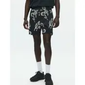 WOOD WOOD Wwdub Swim Trunks Aop 25347 - Black - XL