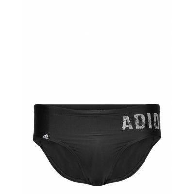 Wording Swim Trunks Swimwear Briefs & Speedos Svart Adidas Performance