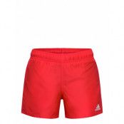 Yb Bos Shorts Sport Swimshorts Red Adidas Performance