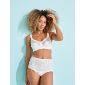 Abecita Support Soft Bra Powder - White - E x 95