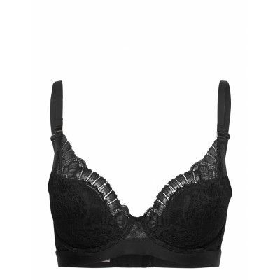 Adelaide M C&S Pp Lingerie Bras & Tops Push-up Bra Svart Hunkemöller