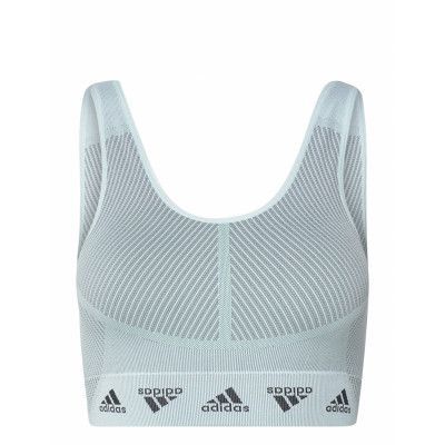 Adidas Aeroknit Light-Support Bra Lingerie Bras & Tops Sports Bras - ALL Blå Adidas Performance