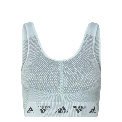 Adidas Aeroknit Light-Support Bra Lingerie Bras & Tops Sports Bras - ALL Blå Adidas Performance