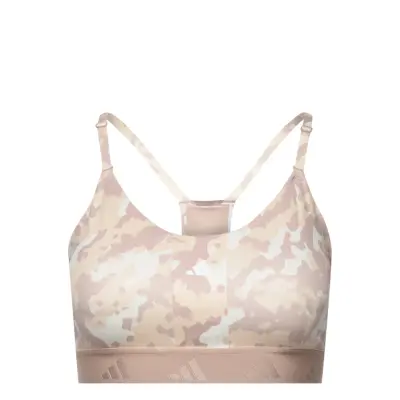 Aeroreact Training Light-Support Techfit Bra Sport Bras & Tops Sports Bras - All Rosa Adidas Performance