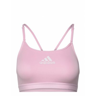 Aeroreact Training Light Support Bra Lingerie Bras & Tops Sports Bras - ALL Rosa Adidas Performance