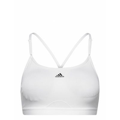 Aeroreact Ls P Sport Bras & Tops Sports Bras - All Vit Adidas Performance