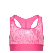 Aeroready Sport Icon Animal Print Sports Bra Night & Underwear Underwear Tops Rosa Adidas Performance
