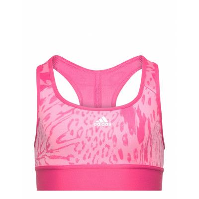 Aeroready Sport Icon Animal Print Sports Bra Night & Underwear Underwear Tops Rosa Adidas Performance
