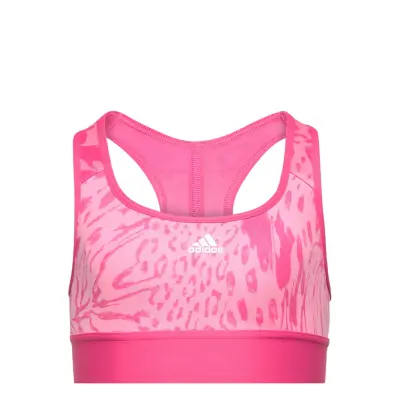 Aeroready Sport Icon Animal Print Sports Bra Night & Underwear Underwear Tops Rosa Adidas Performance