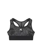 Aeroready Sport Icon Animal Print Sports Bra Night & Underwear Underwear Tops Svart Adidas Performance
