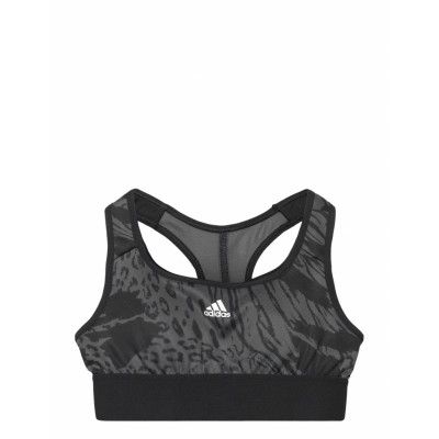 Aeroready Sport Icon Animal Print Sports Bra Night & Underwear Underwear Tops Svart Adidas Performance