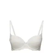 Agnete Starbra Push Up Lingerie Bras & Tops Push Up Bras White Missya