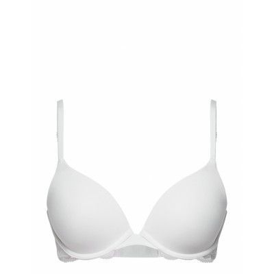 Angie Pp Push Lingerie Bras & Tops Push Up Bras Vit Hunkemöller
