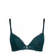 Aventure -Bra No. 2 - Plunge Push Up Bra *Villkorat Erbjudande Lingerie Bras & Tops Plunge Bras Grön Etam