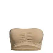 Bandeau Push Up Bra Lingerie Bras & Tops Push Up Bras Beige Magic Bodyfashion