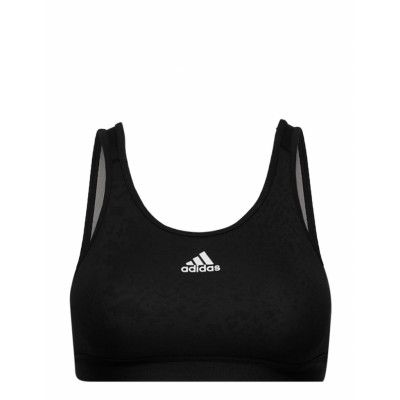 Believe This Lace Camo Medium Support Sports Bra W Lingerie Bras & Tops Sports Bras - ALL Svart Adidas Performance