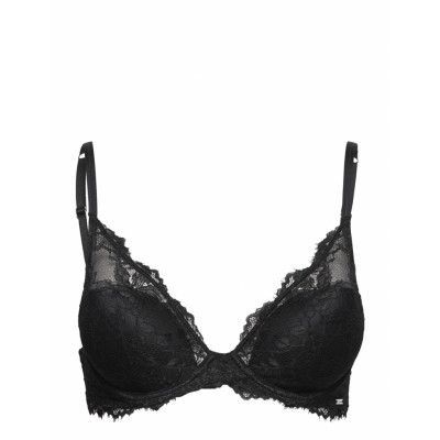 Bra Amie Push Up *Villkorat Erbjudande Lingerie Bras & Tops Push Up Bras Svart Lindex