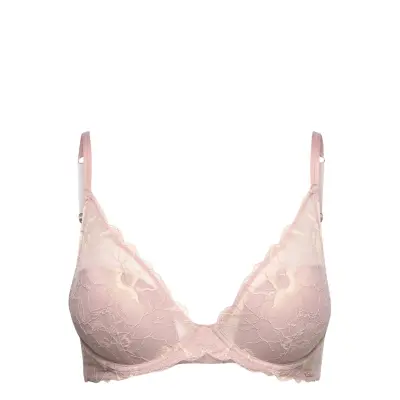Bra Celine Push Up Lingerie Bras & Tops Push Up Bras Rosa Lindex