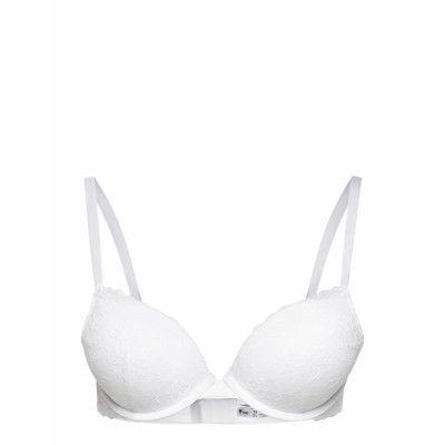 Lindex Bra Linnea In Lace - White Vit