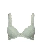 Bra Malva Iris *Villkorat Erbjudande Lingerie Bras & Tops Push Up Bras Grön Lindex