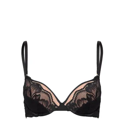 Bra Rebel Elsa Lingerie Bras & Tops Push Up Bras Svart Lindex