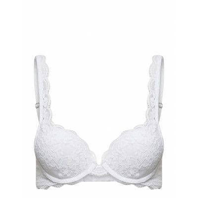 Bra Malva Iris Lingerie Bras & Tops Push Up Bras Vit Lindex