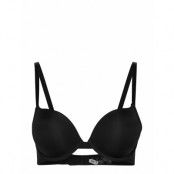 Bra Linnea Theresia Lingerie Bras & Tops Push Up Bras Svart Lindex