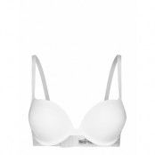 Bra Linnea Theresia Lingerie Bras & Tops Push Up Bras Vit Lindex