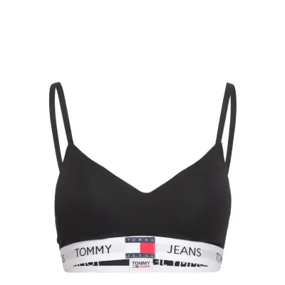 Bralette Lift Lingerie Bras & Tops Soft Bras Bralette Black Tommy Hilfiger