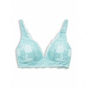 Non-Wired Push-Up Bra Made Of Lace Lingerie Bras & Tops Wired Bras Grön Esprit Bodywear Women