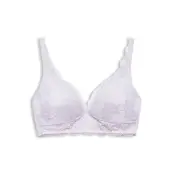 Non-Wired Push-Up Bra Made Of Lace Lingerie Bras & Tops Wired Bras Purple Esprit Bodywear Women