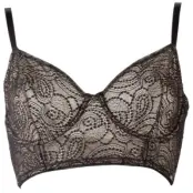 Calvin Klein Black Longline Underwire Bra Black * Kampanj *