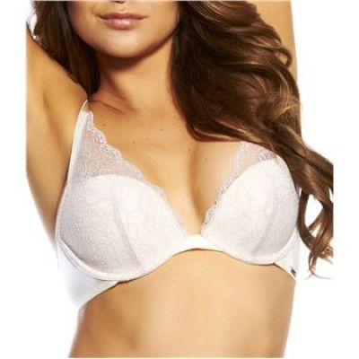 Calvin Klein BLACK Push-Up Bra Lace Ivory * Fri Frakt * * Kampanj *
