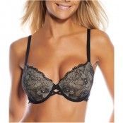 Calvin Klein BLACK Sensual Push Up Bra Black * Fri Frakt *