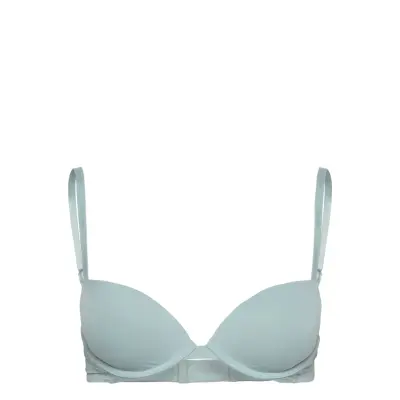 Calvin Klein Push Up Plunge Blå