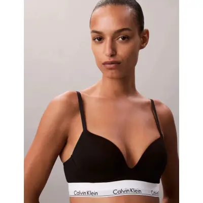 Calvin Klein Push Up Plunge - Black - A x 85