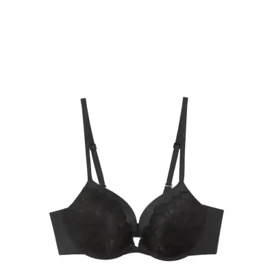 Calvin Klein Push Up Plunge - Black - D x 85