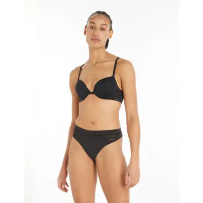 Calvin Klein Push Up Plunge - Black - E x 70