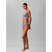 Calvin Klein Push Up Plunge - Blue - 65 C