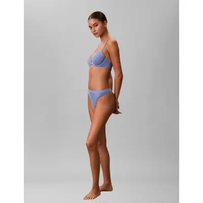 Calvin Klein Push Up Plunge - Blue - 65 C
