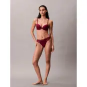 Calvin Klein Push Up Plunge - Burgundy - D x 80
