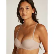 Calvin Klein Push Up Strapless - Beige - 75 B