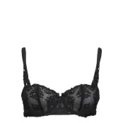 Champs Elysees Half Cup Bra Lingerie Bras & Tops Balc Tte Bras Svart CHANTELLE
