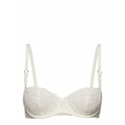 Champs Elysées Half-Cup Balcony Bra Lingerie Bras & Tops Balc Tte Bras Vit CHANTELLE