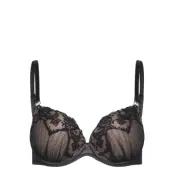CHANTELLE Cabaret Sauvage T-Shirt Push Up Bra Svart