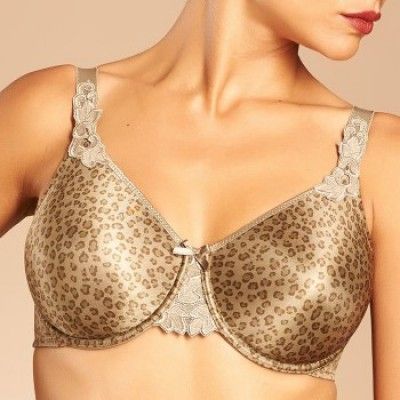 Chantelle Hedona Underwired Bra Leopard * Fri Frakt * * Kampanj *
